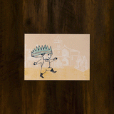 Postcard and Poster Little King