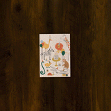 Animals Birthday Postcard
