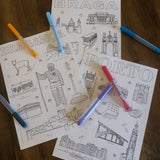 10 Portuguese Cities to Color