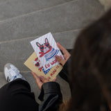 Postcards and Posters Meow-you and Wof-you