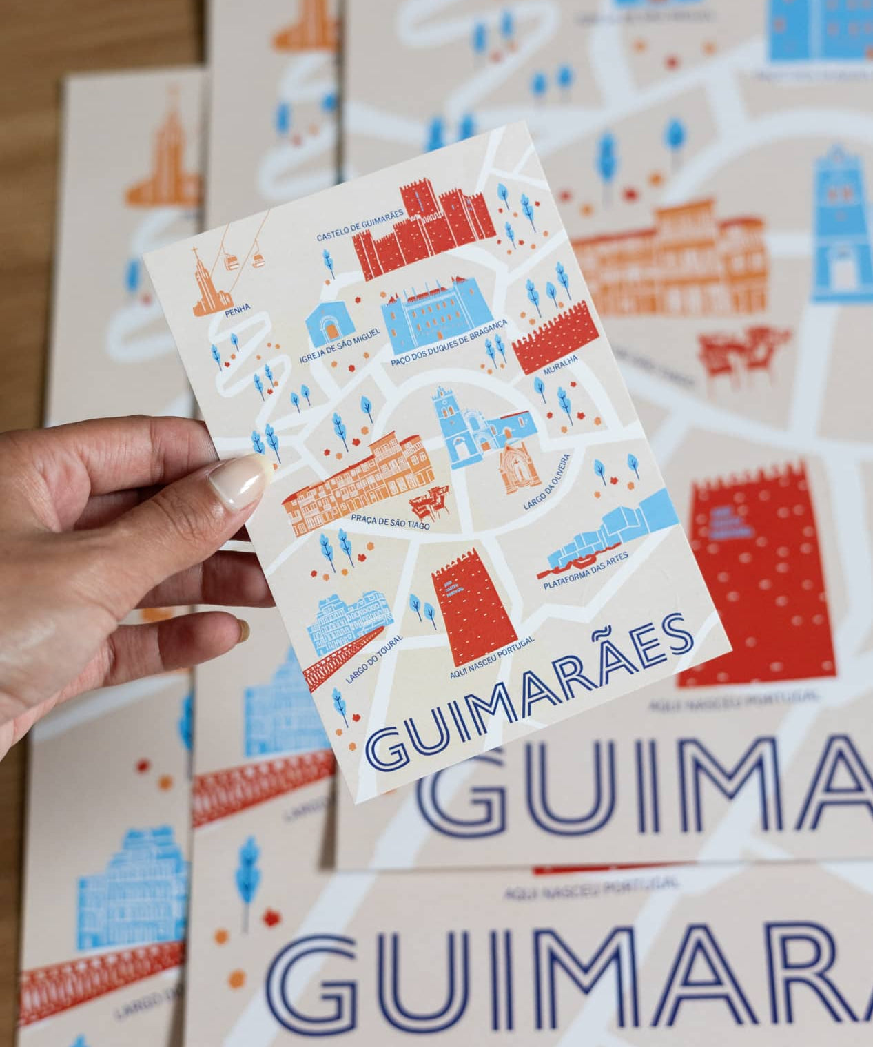 Postcards and Posters Monuments of Guimarães