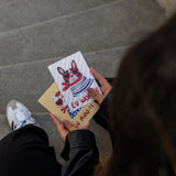Postcards and Posters Meow-you and Wof-you