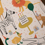 Animals Birthday Postcard