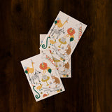 Animals Birthday Postcard