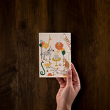 Animals Birthday Postcard