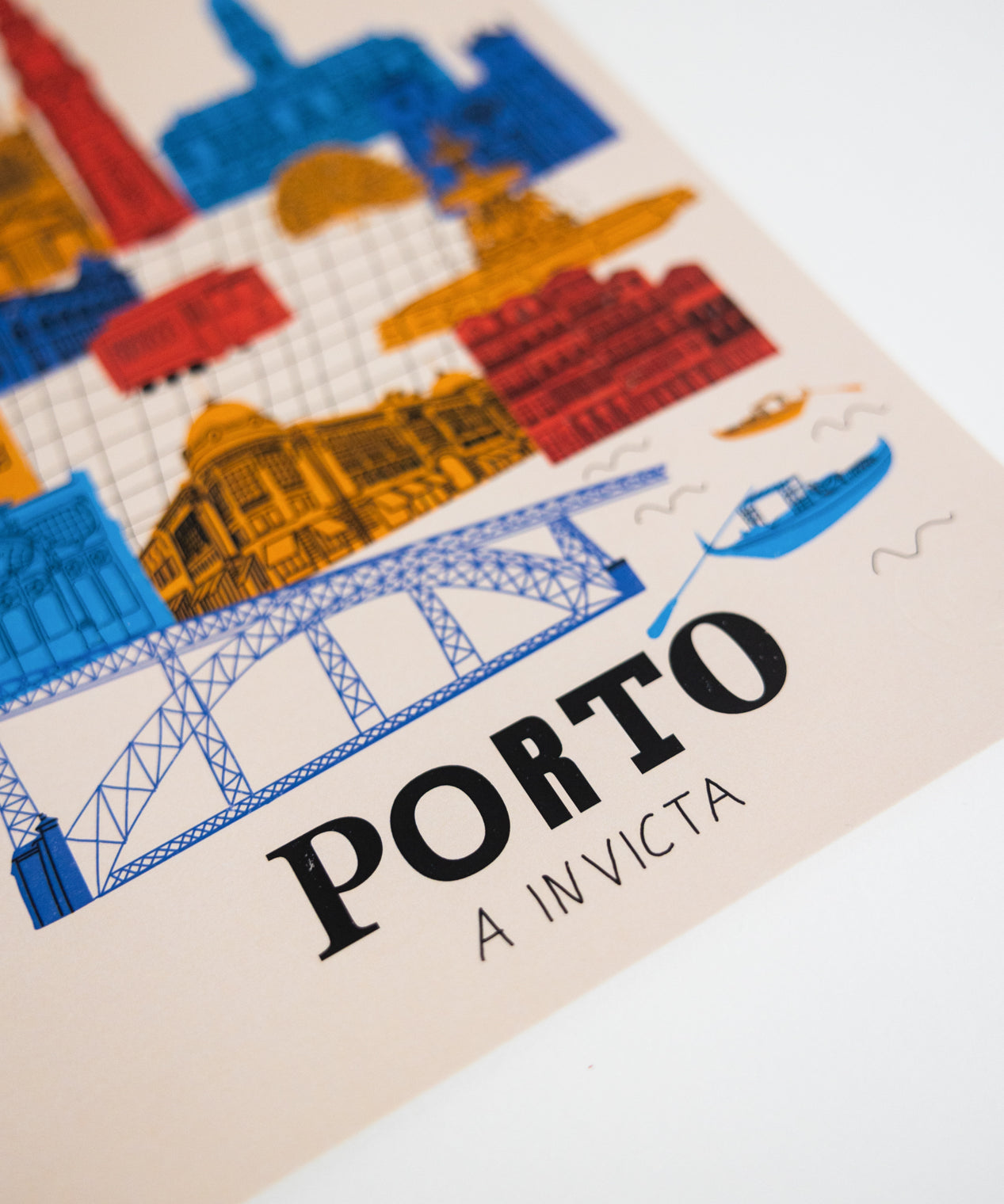 Postal e Poster Cidade do Porto a Invicta