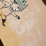 Postcard and Poster Little King