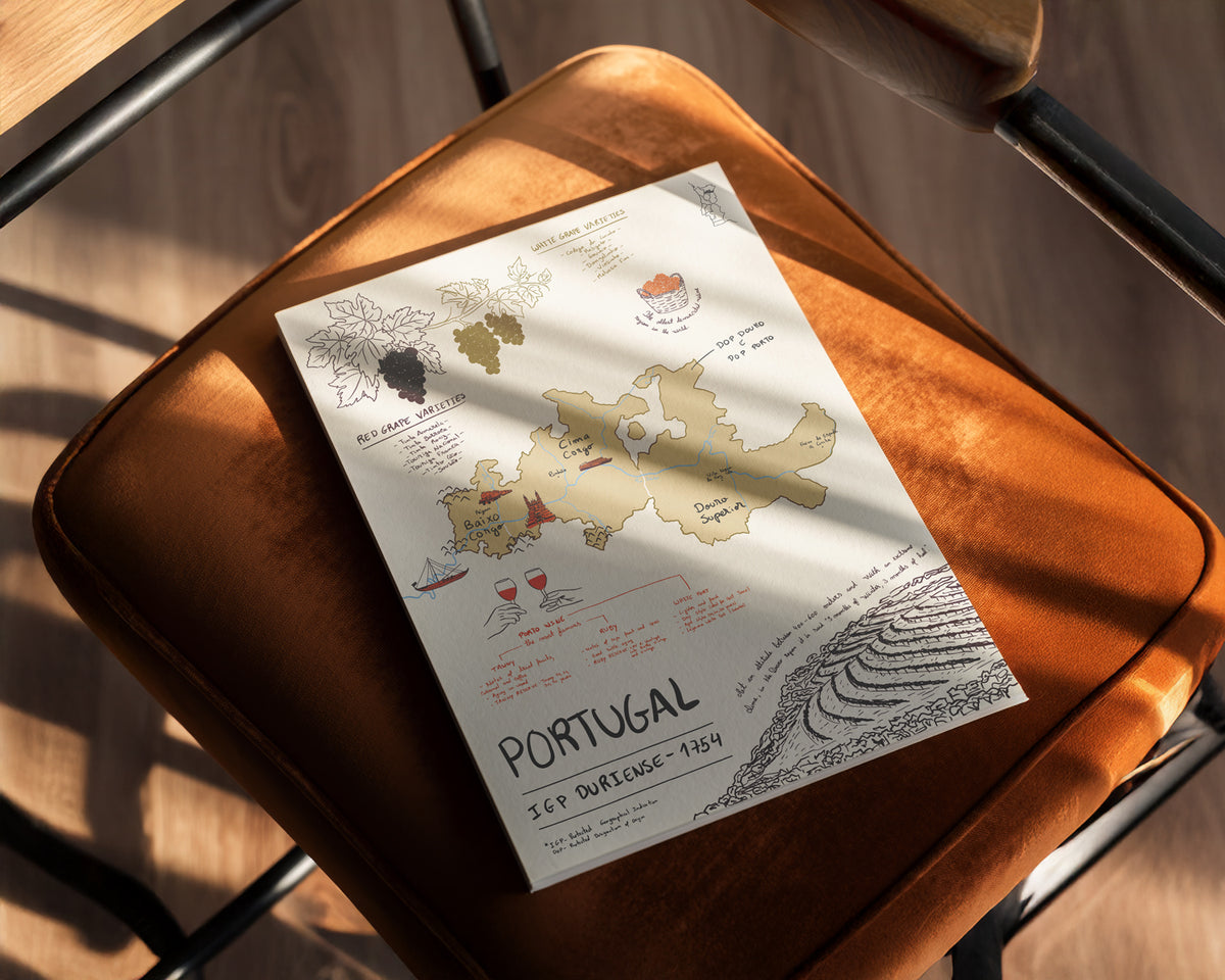 Mapas Vitivinícolas de Portugal - Daniel Alexandre