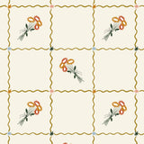 Floral and Half Moon Wallpapers