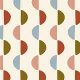 Floral and Half Moon Wallpapers